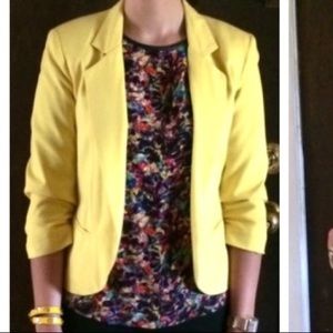 Love...ady Yellow Blazer